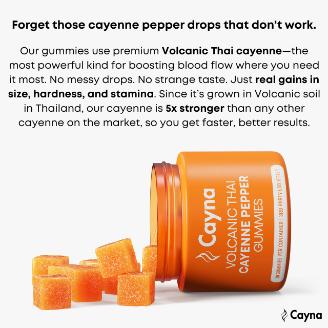 Volcanic Thai Cayenne Pepper Gummies